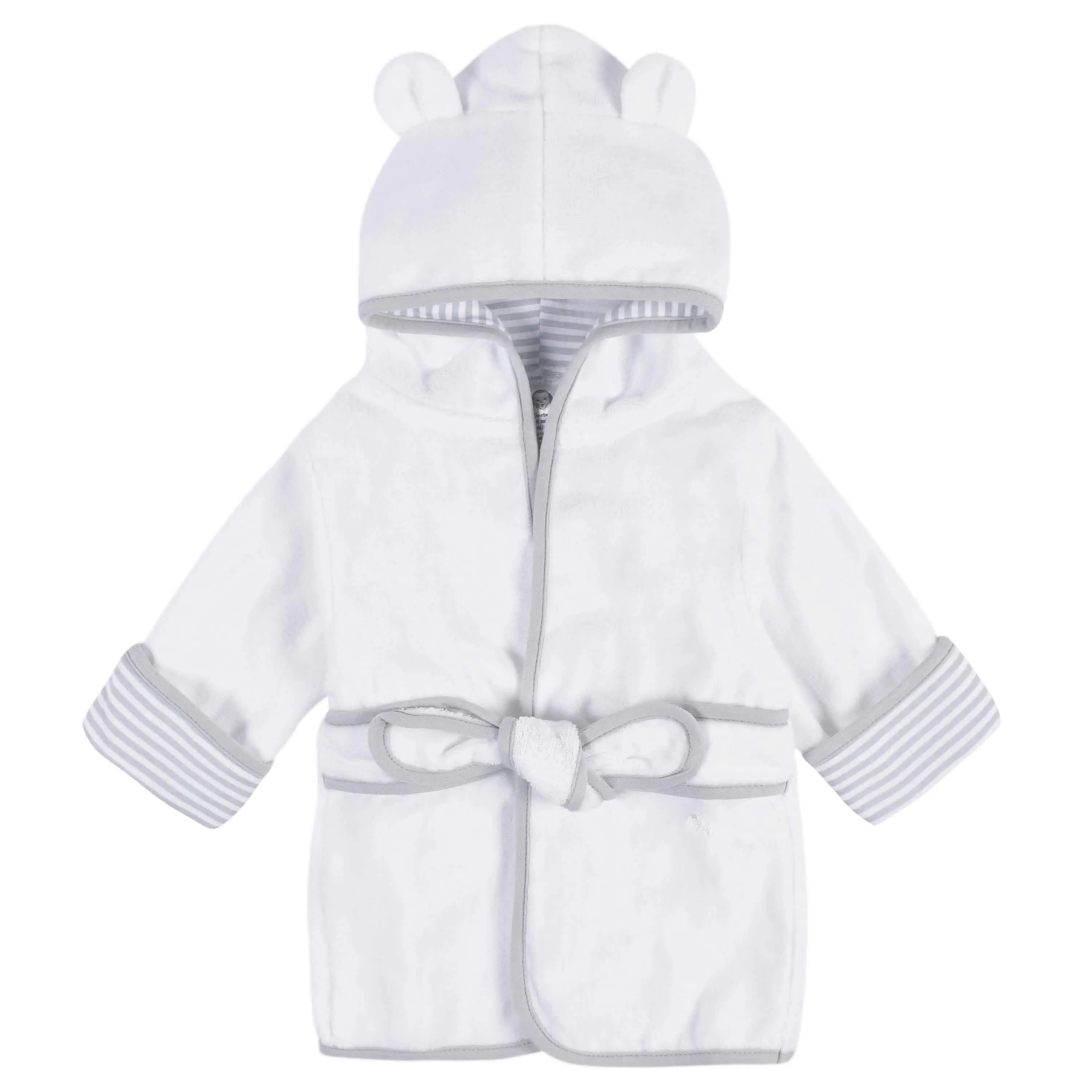 10-Piece Baby & Toddler Boys Bear Hooded Towel, Robe, & Washcloths Set