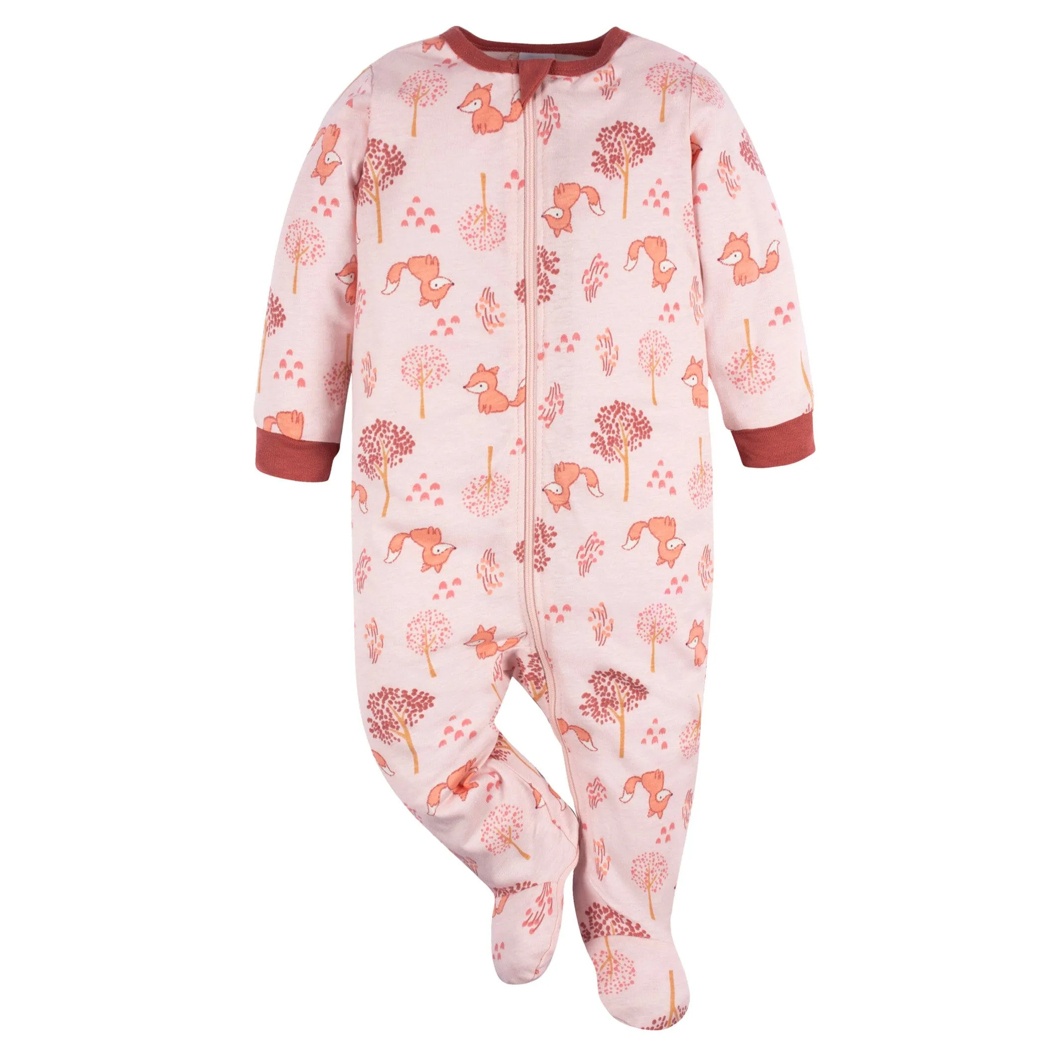 12-Piece Baby Girls Fox Layette Bundle