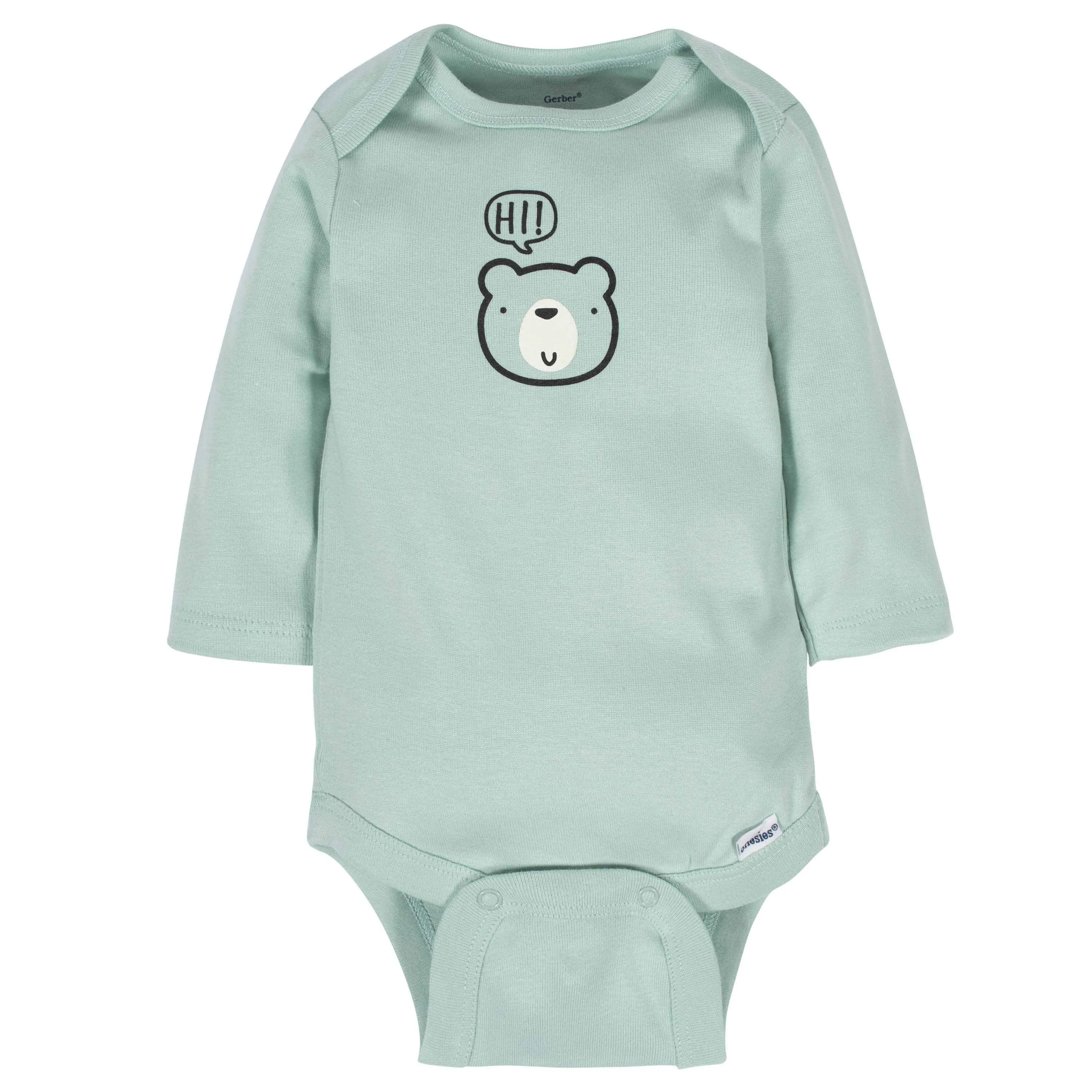 18-Piece Baby Boys Bear Sleep 'N Play, Onesies® Bodysuit, and Burpcloth Set