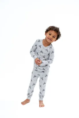 2 Piece Boys Cowboy Pajamas