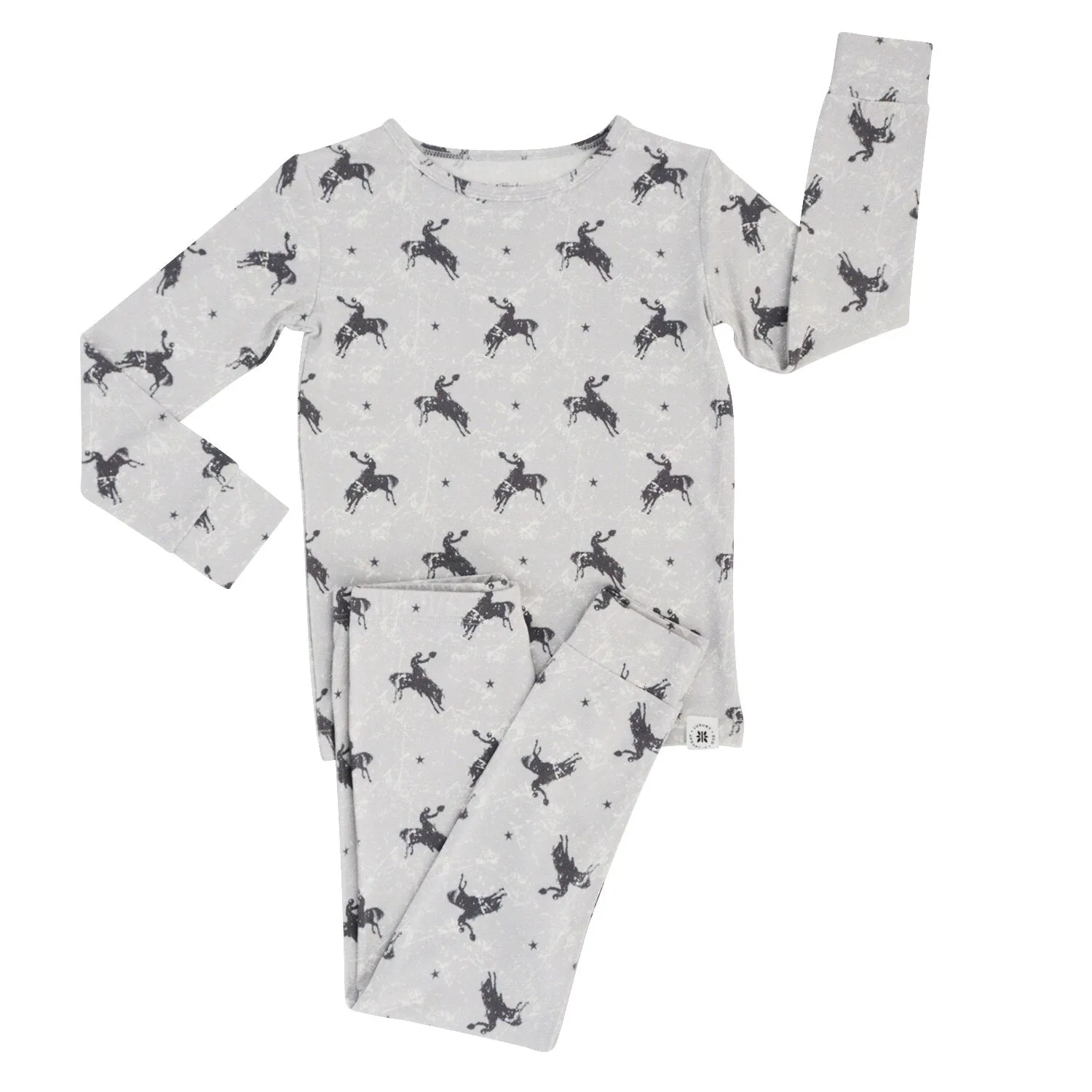 2 Piece Boys Cowboy Pajamas