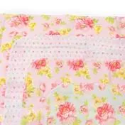 4 PK Rolled Blankets - Heart & Rose