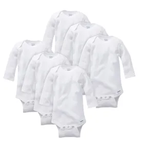 6-Pack Baby Neutral Long Sleeve Onesies® Bodysuits