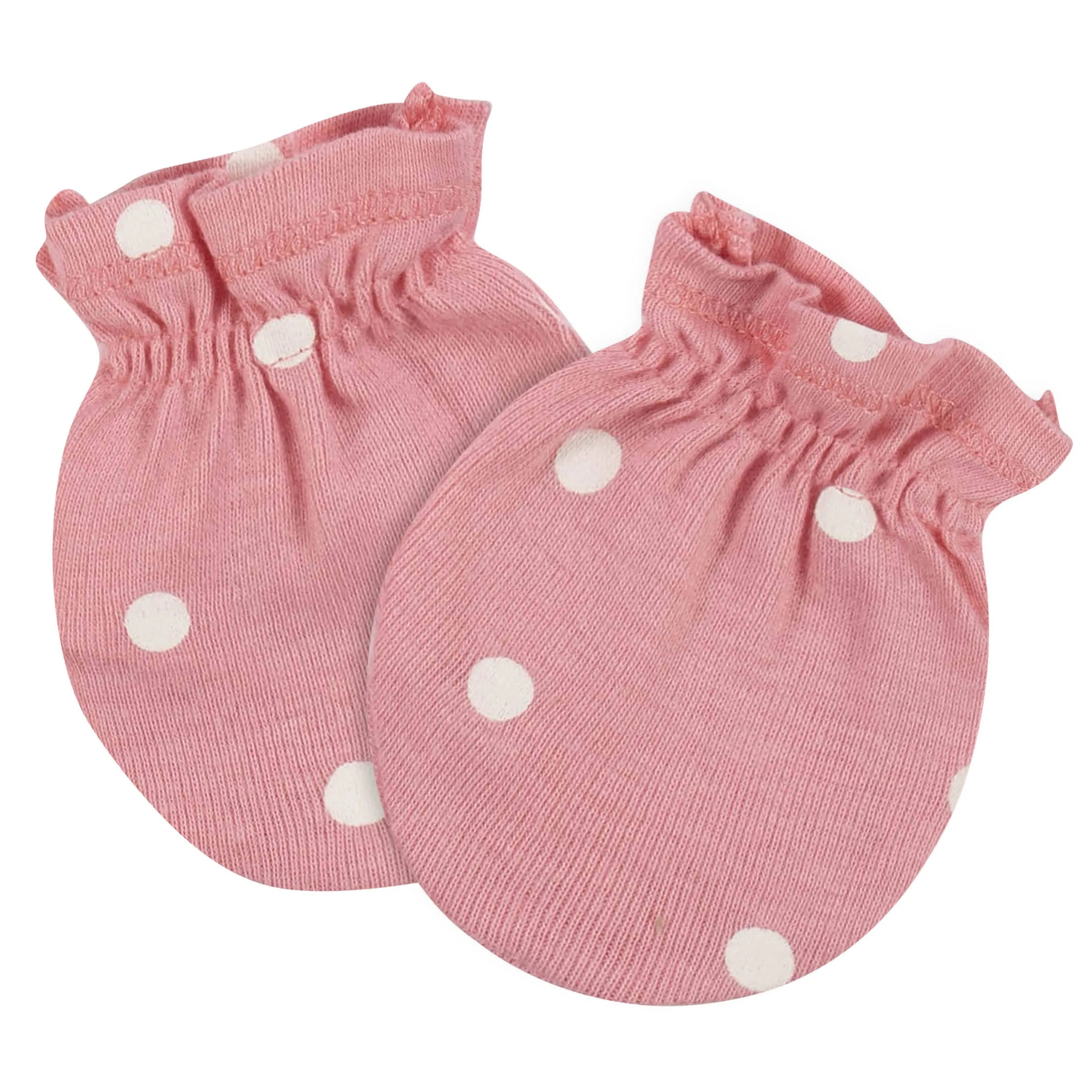 8-Piece Baby Girls Princess Caps & Mittens Set