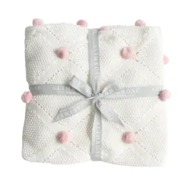 Alimrose Pom Pom Baby Blanket