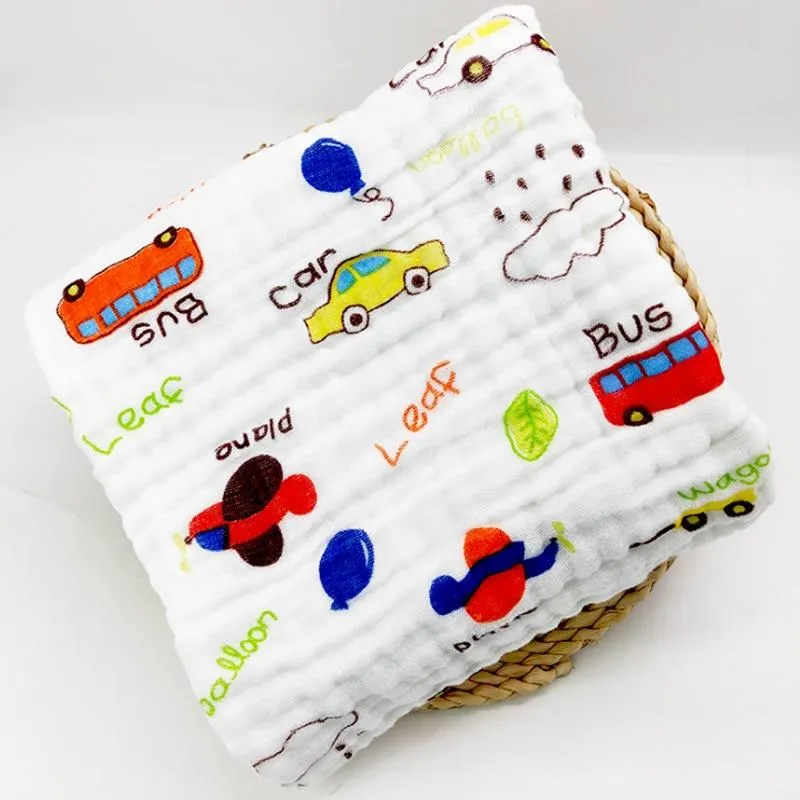 Baby 6 Layer Super Soft Muslin Swaddle Wrap Blankets