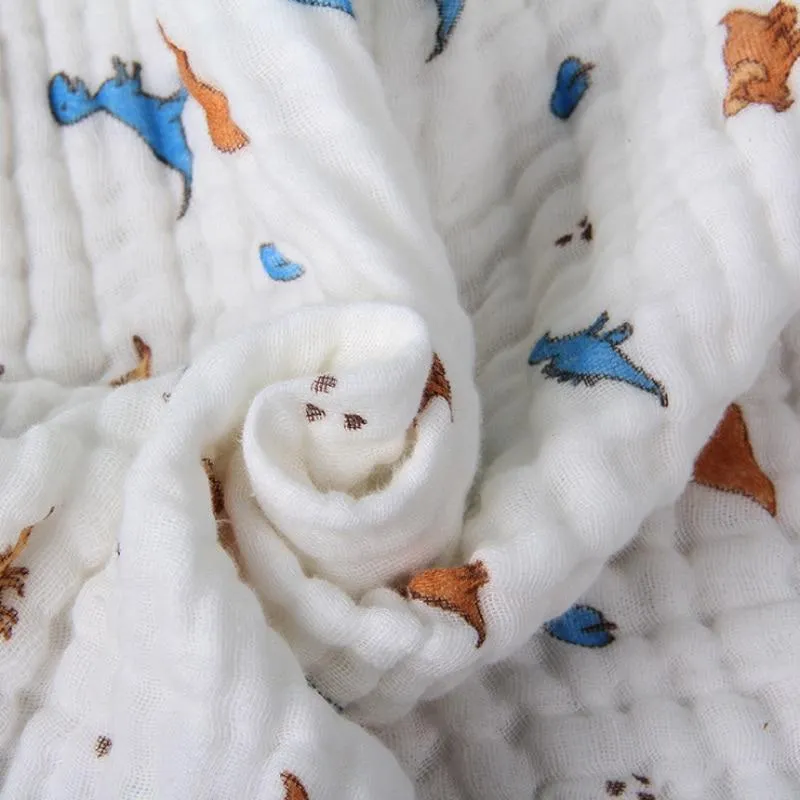 Baby 6 Layer Super Soft Muslin Swaddle Wrap Blankets