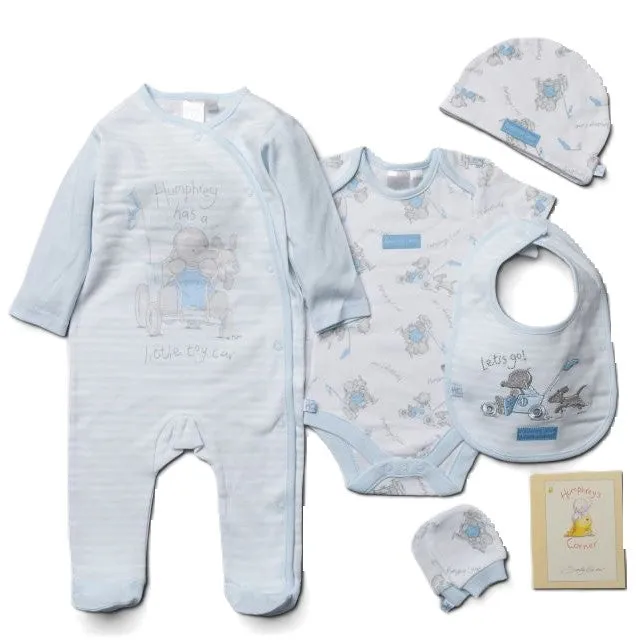 Baby Boy Blue Humphrey's Corner 'Car' Gift Set