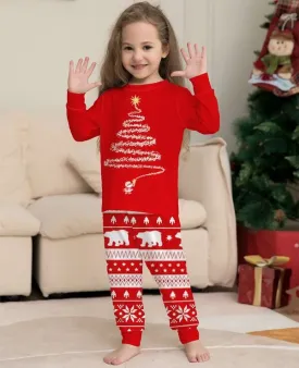 Baby Home for the Holidays Christmas Print Pajamas