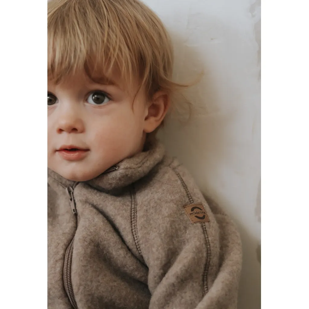 Baby Wool Jacket - Melange Denver