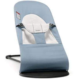 BabyBjorn Bouncer Balance Soft Cotton/Jersey (Blue/Grey)