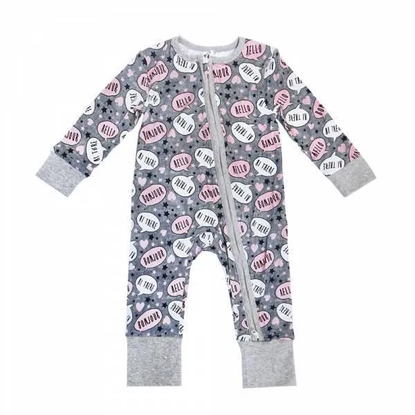 Bamboo 2 Way Zippy Coverall