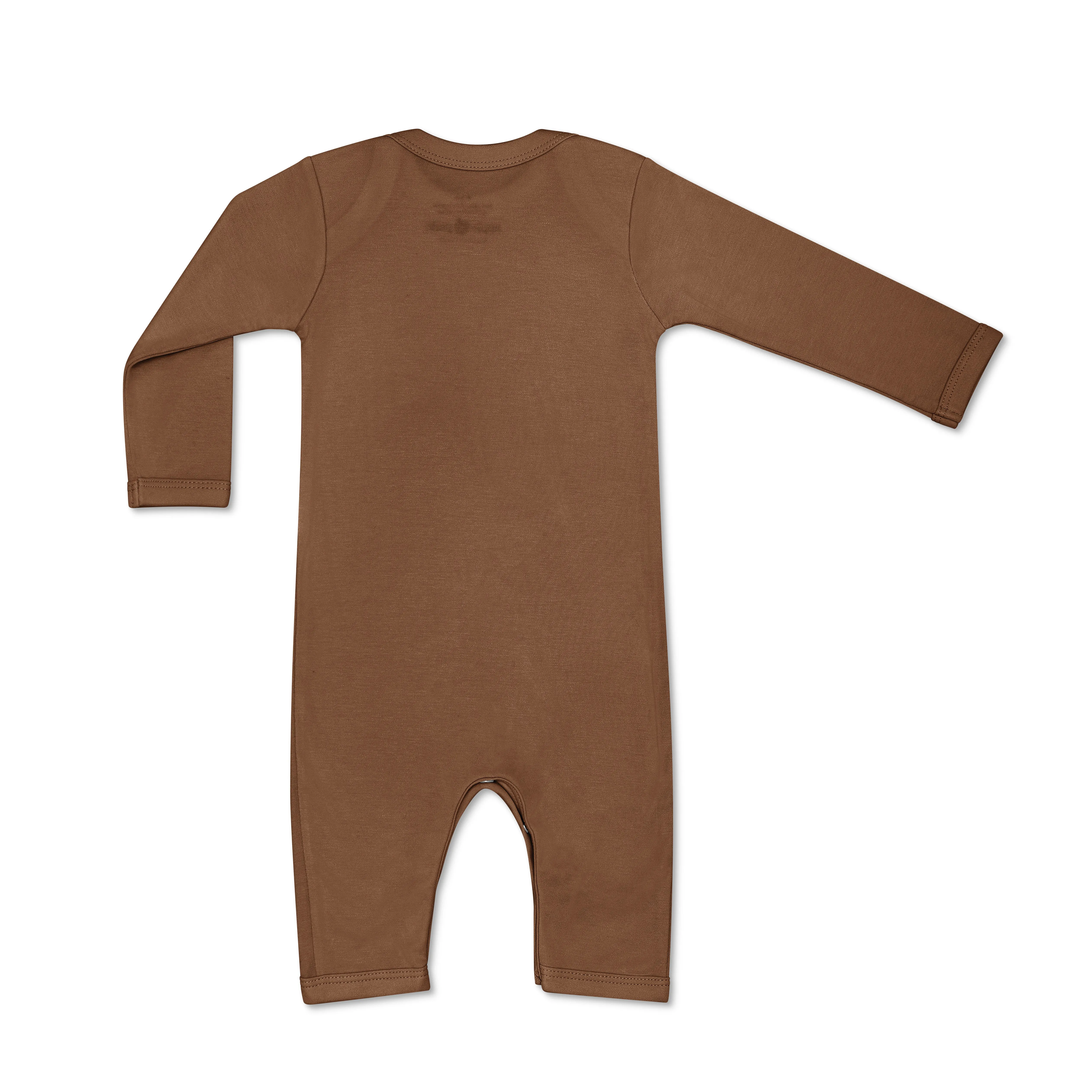 Bamboo Blend Coverall - Caramel