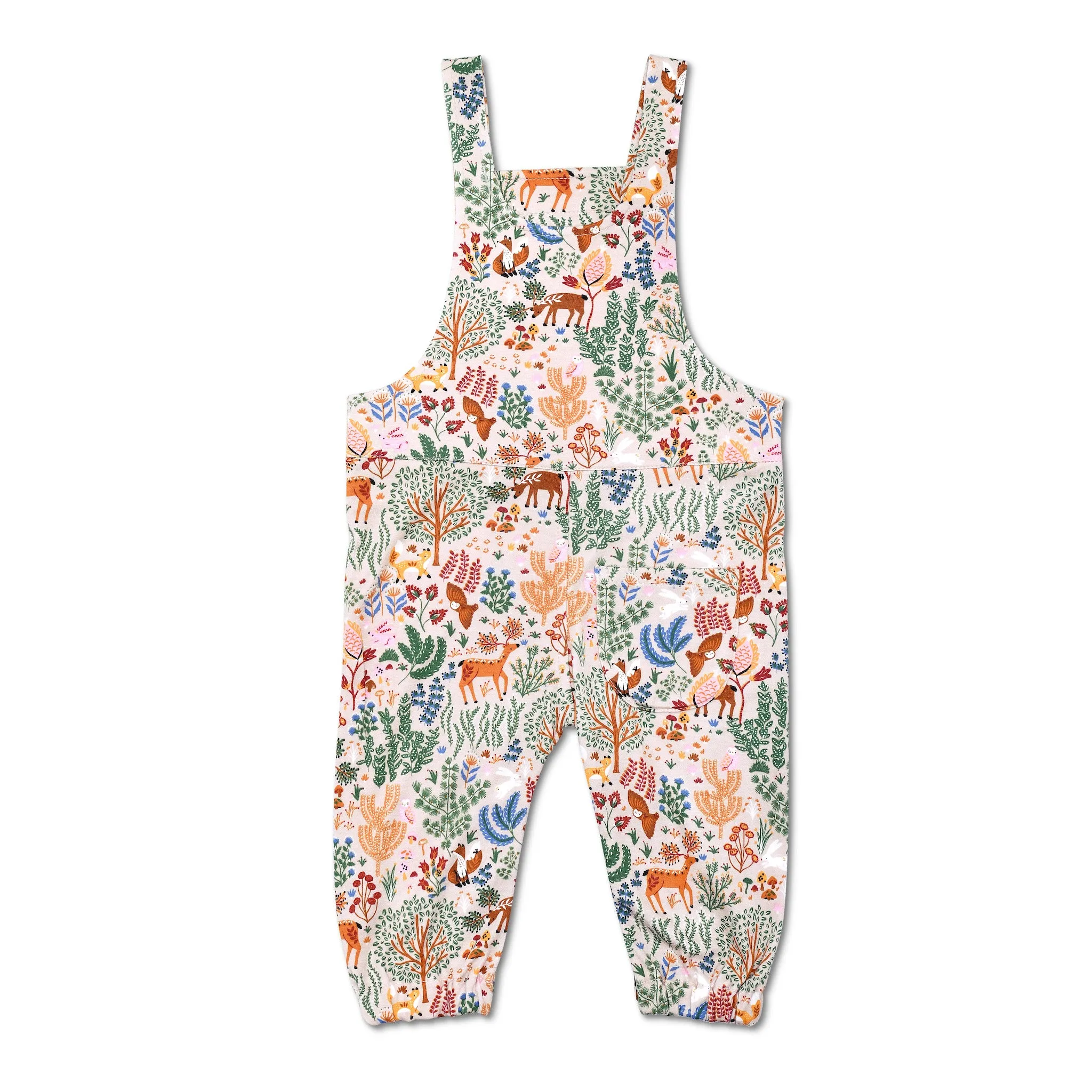 Bamboo Blend Overalls - Boho Woodland