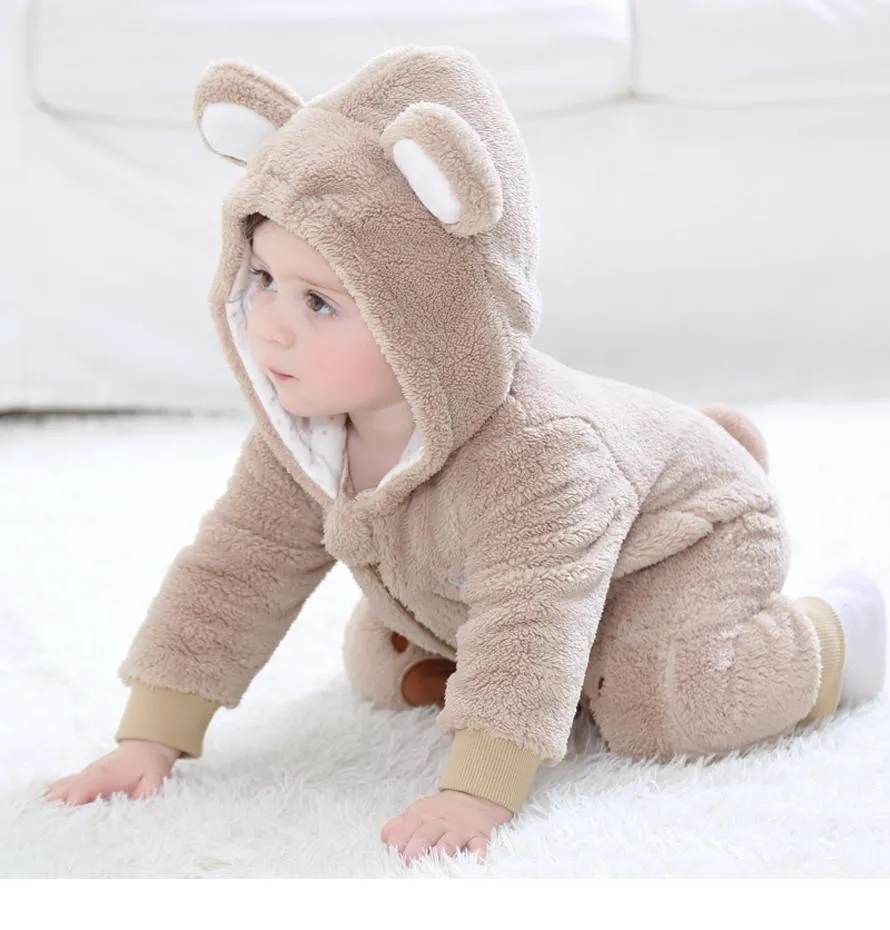 Bear Kigurumi Baby Infant Toddler Gift Animal Onesie Costume