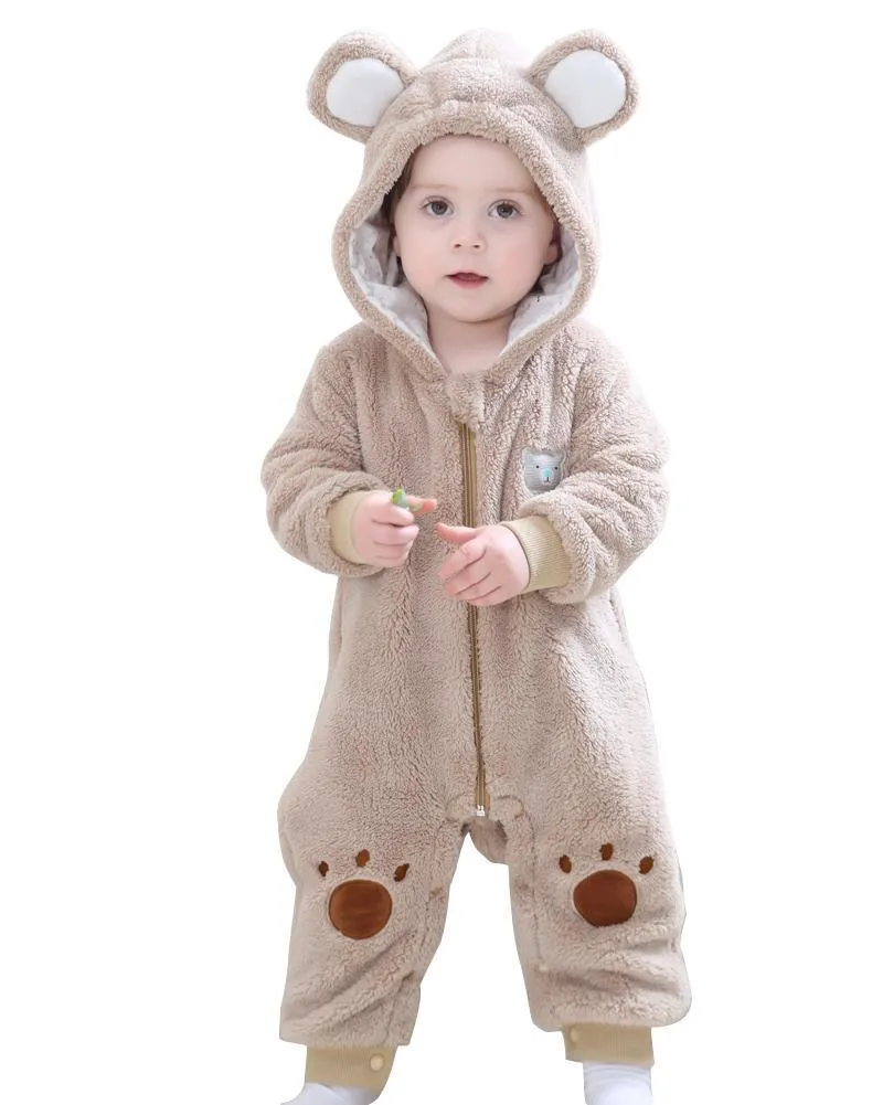 Bear Kigurumi Baby Infant Toddler Gift Animal Onesie Costume