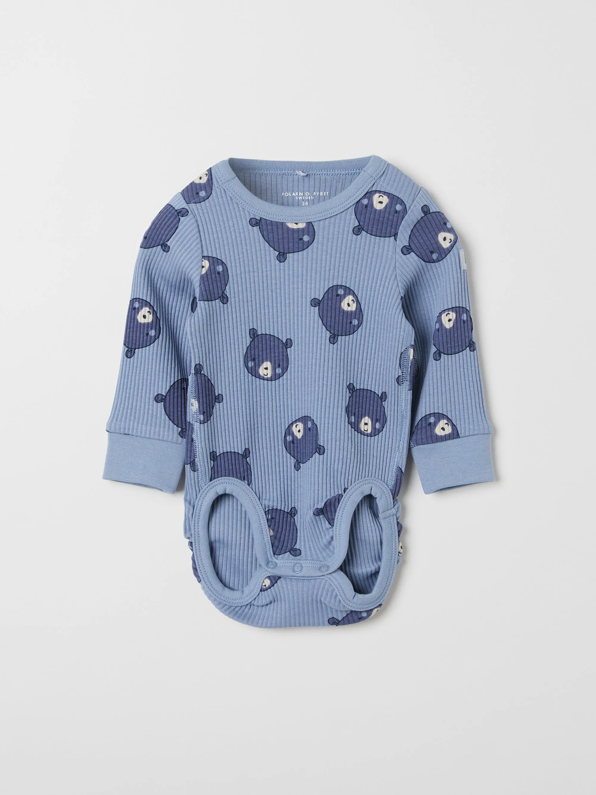 Bear Print Babygrow