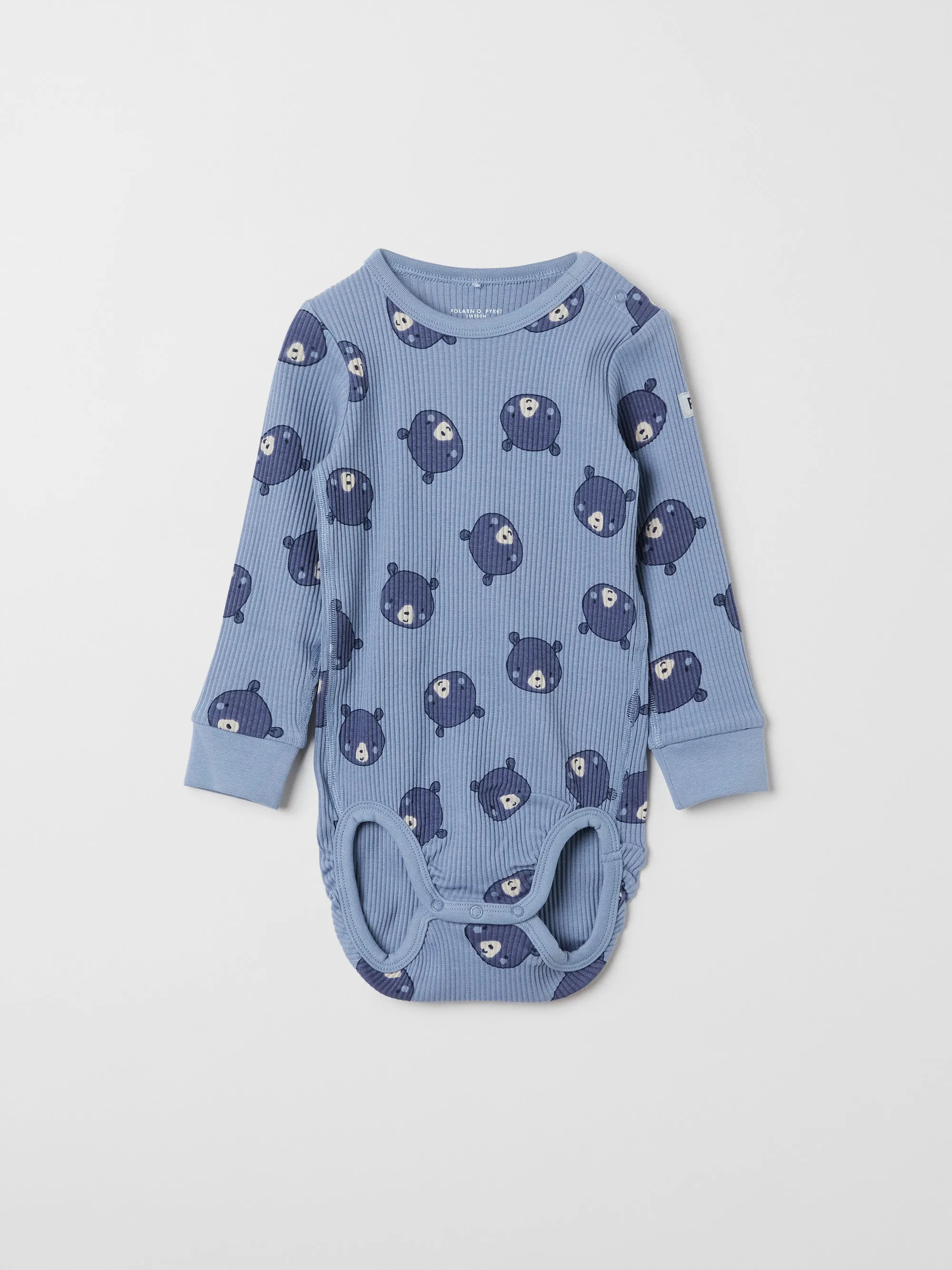 Bear Print Babygrow