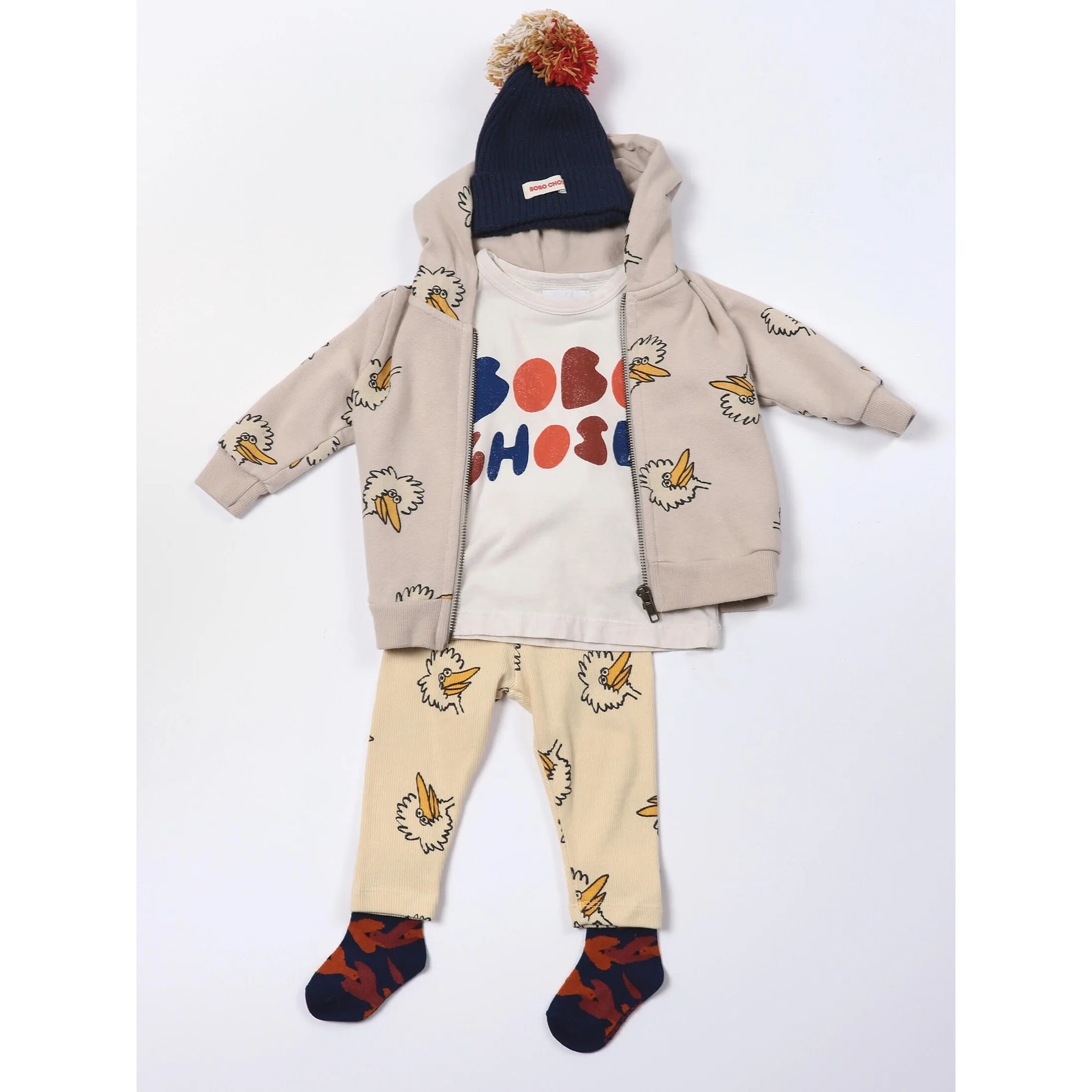 Bobo Choses Birdie All Over Leggings