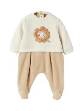 Boucle Lion Fleece Footie