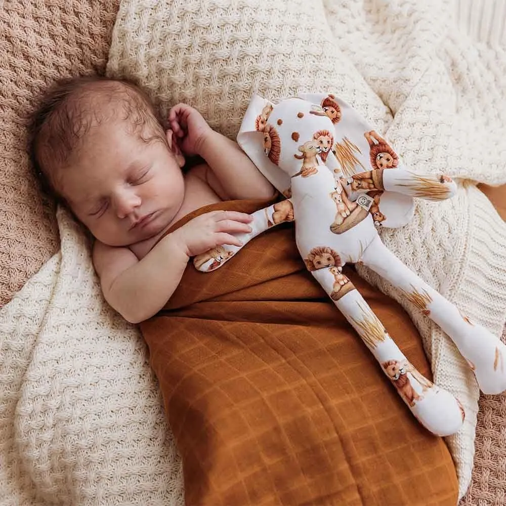 Bronze Organic Muslin Wrap