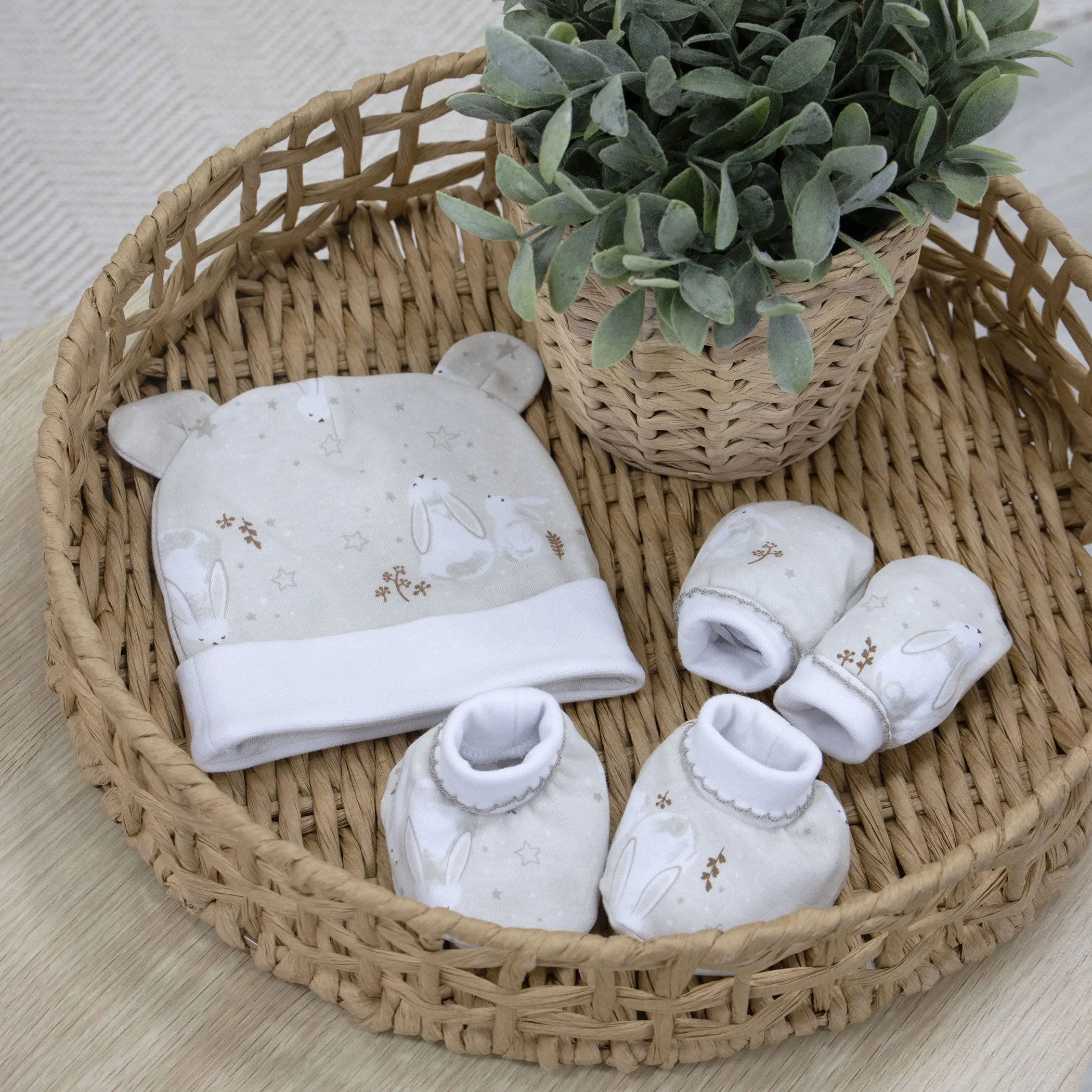 Bunny Dreams 3pcs Newborn Layette Set