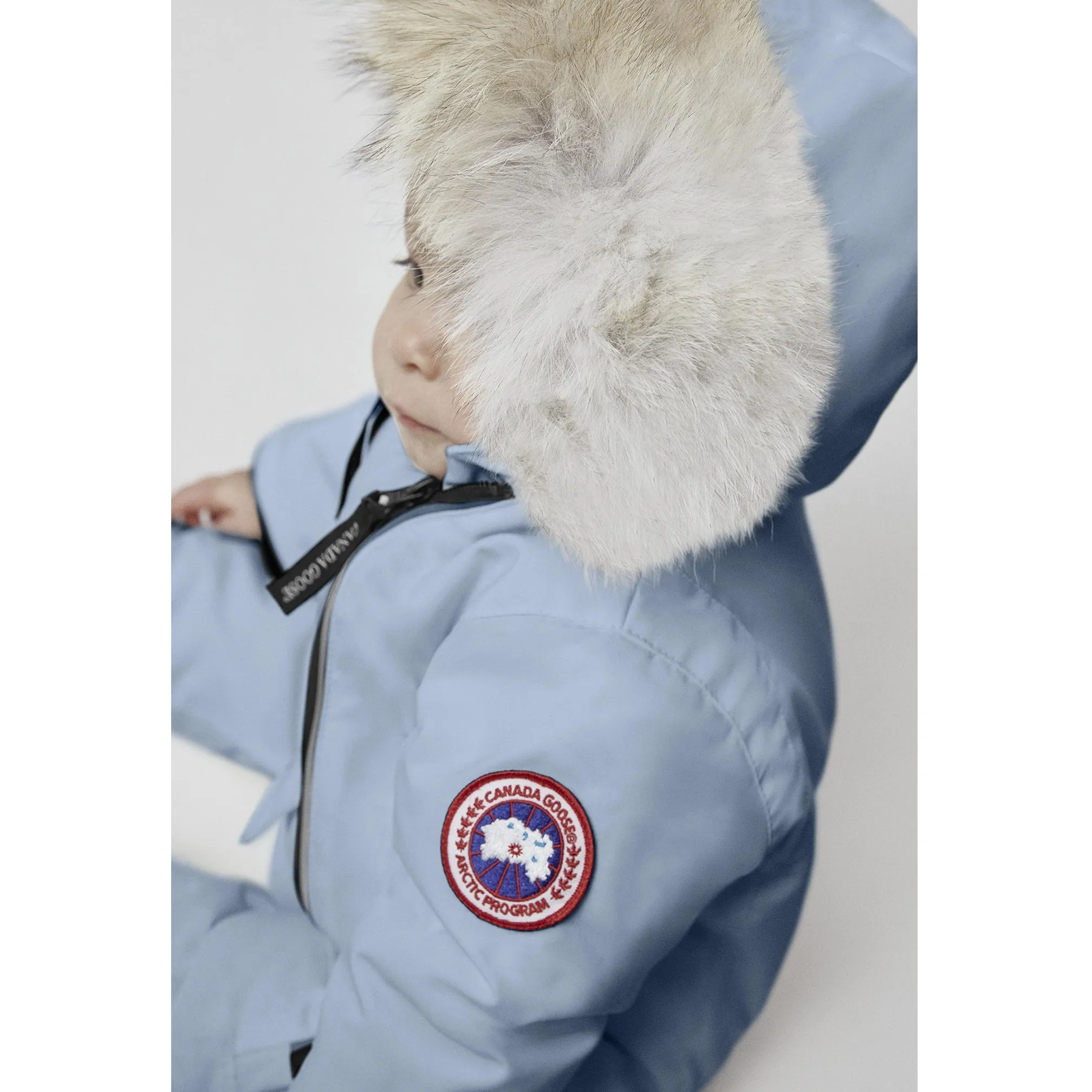 Canada Goose Baby Lamb Snowsuit Dawn Blue