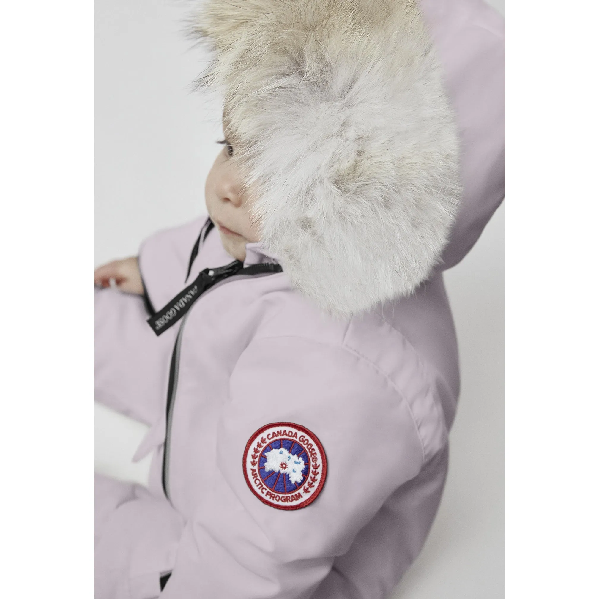 Canada Goose Baby Lamb Snowsuit Lucent Rose