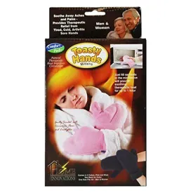 Comfort Pedic Toasty Hands Heated Mittens (Pink)