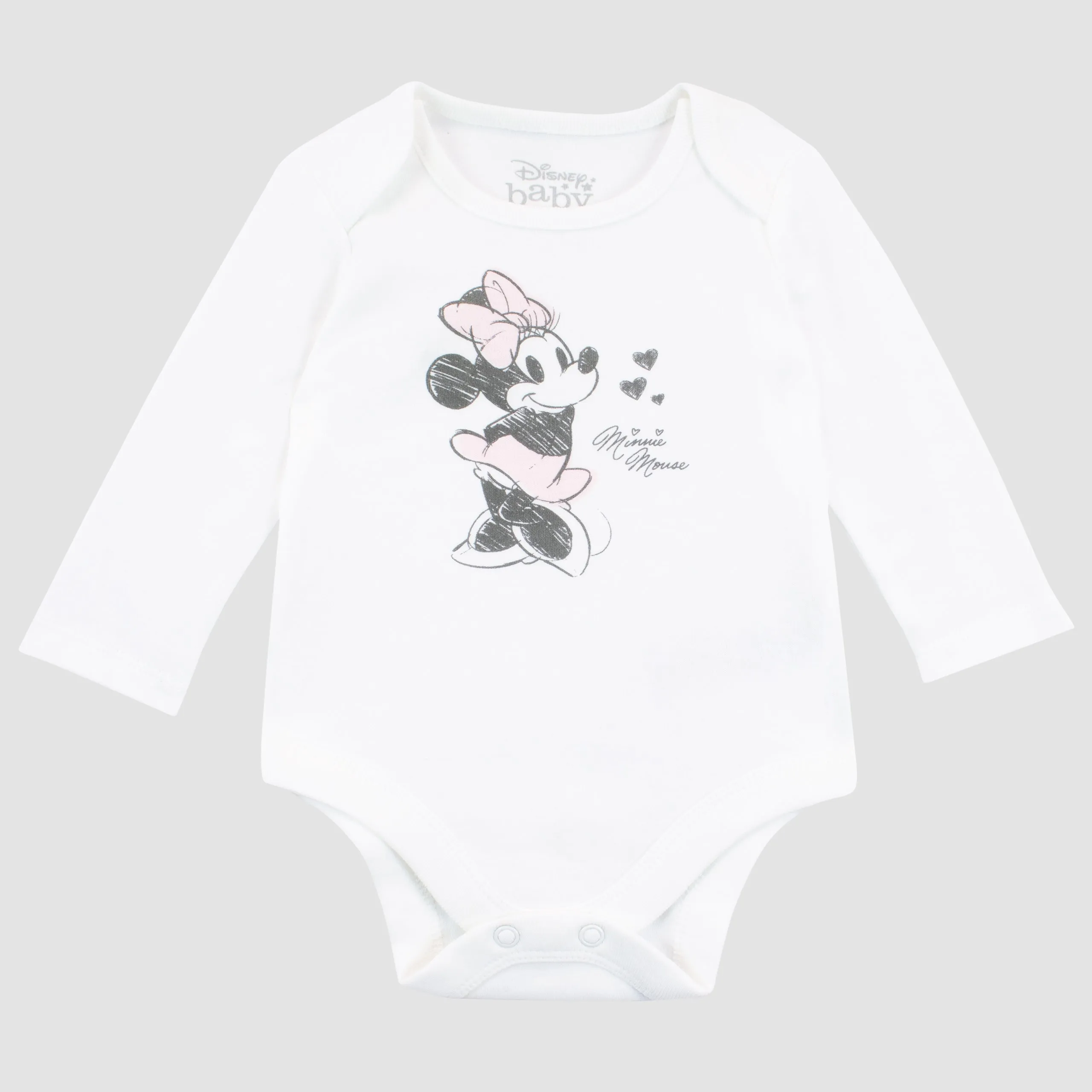 Disney Minnie Mouse and Mickey Mouse Babywear 5 Piece Set