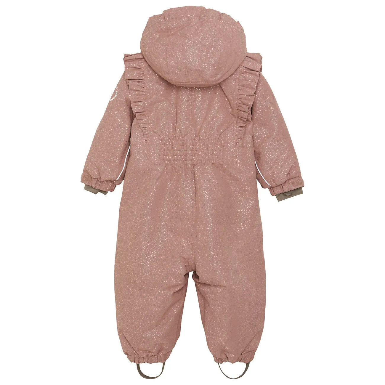 En Fant Burlwood Baby Snowsuit w. Ruffles