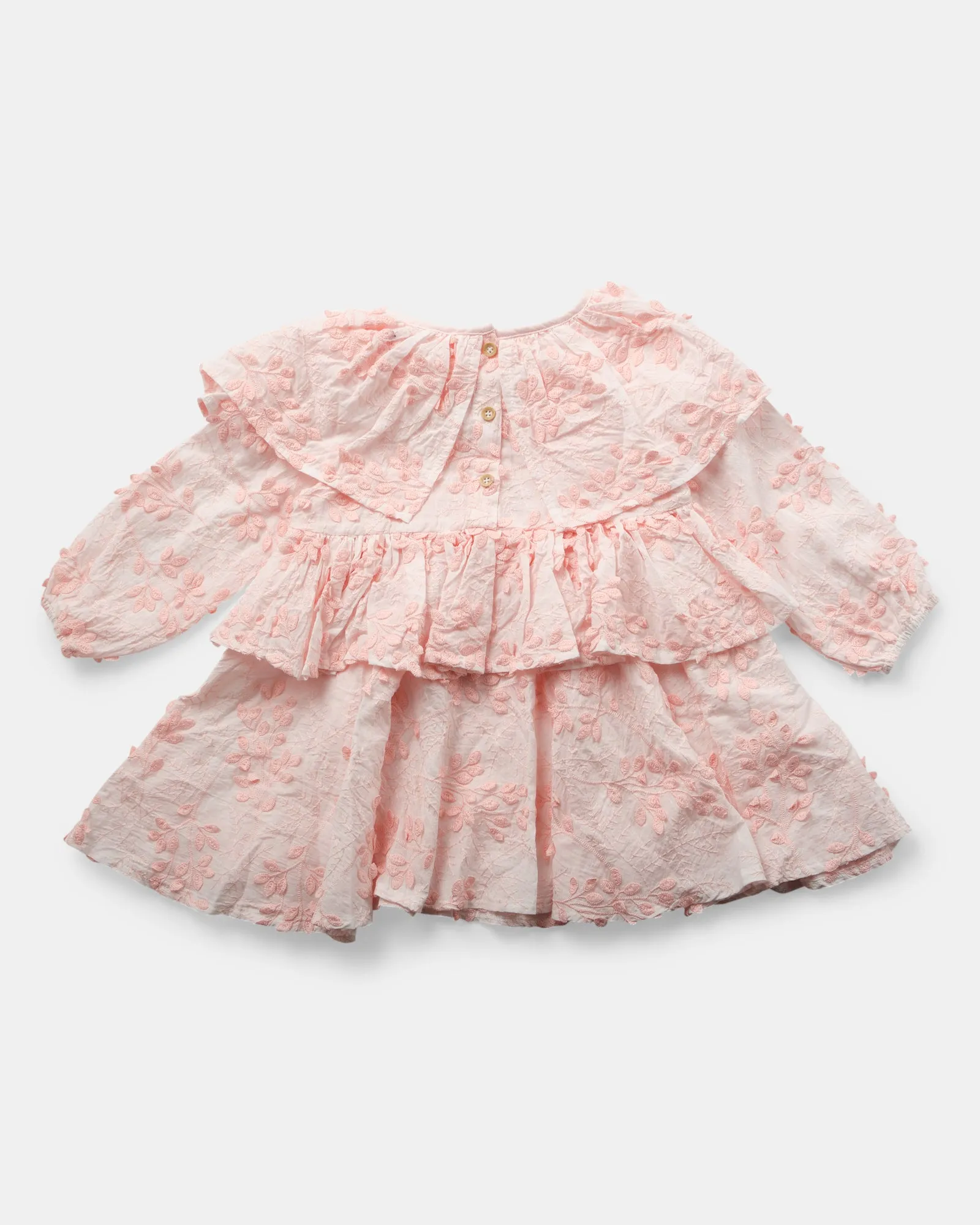 Fifi Dress - Pink Broderie