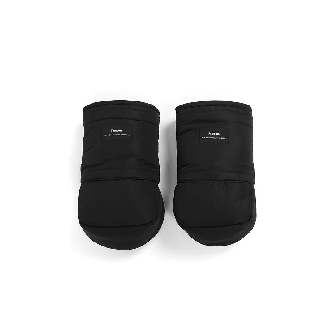 Finnson Astrid Eco Universal Stroller Mittens - Black