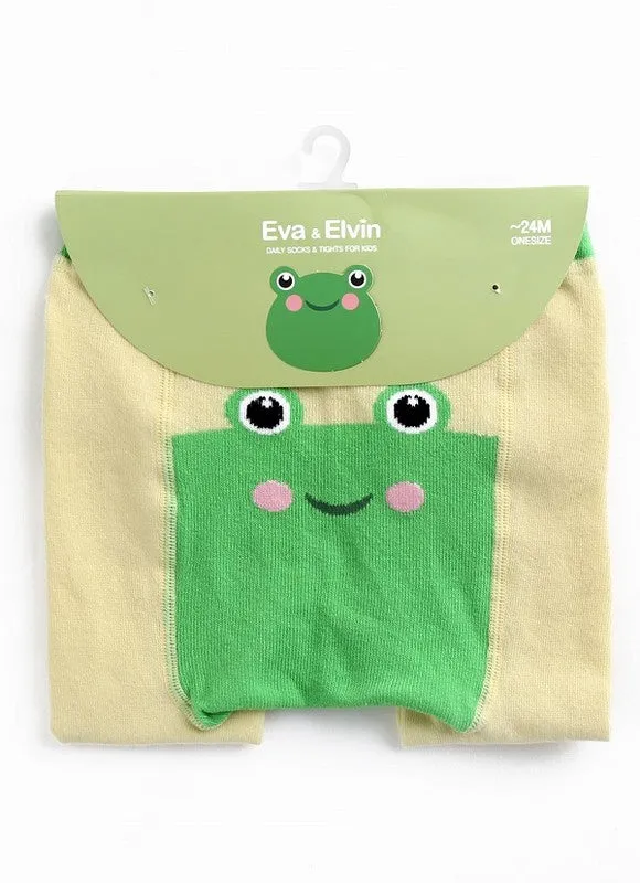 Green Frog Baby Leggings