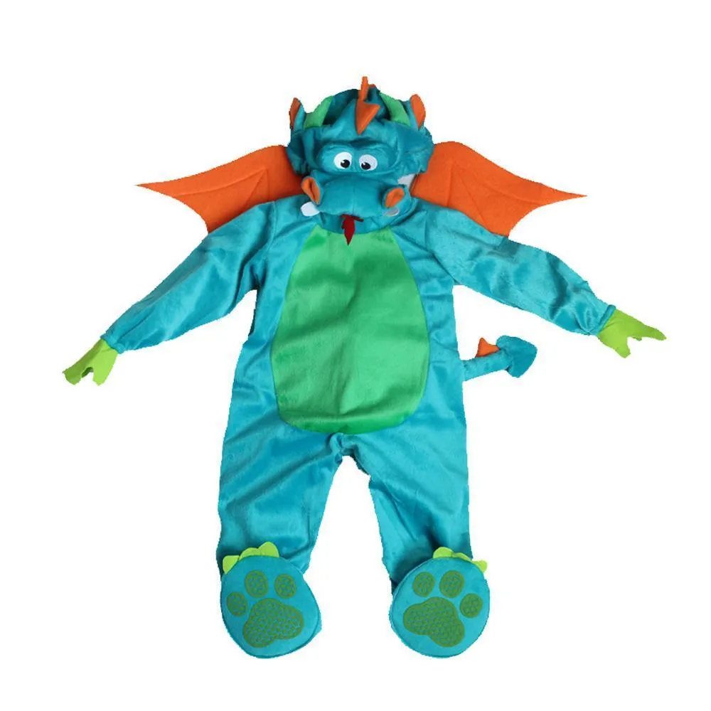 Infant Baby Dinosaur Romper Kigurue Costummi Toddler Anime