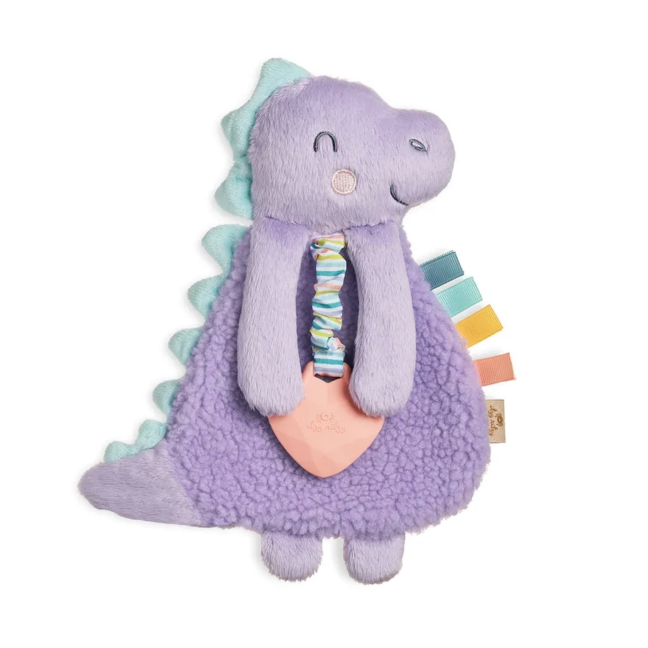 Itzy Ritzy Lovey Plush with Silicone Teether Toys