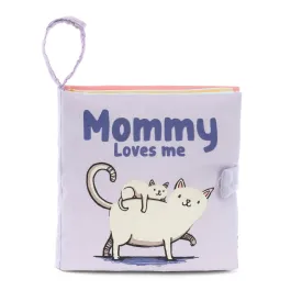 Jellycat Soft Book Mommy Loves Me