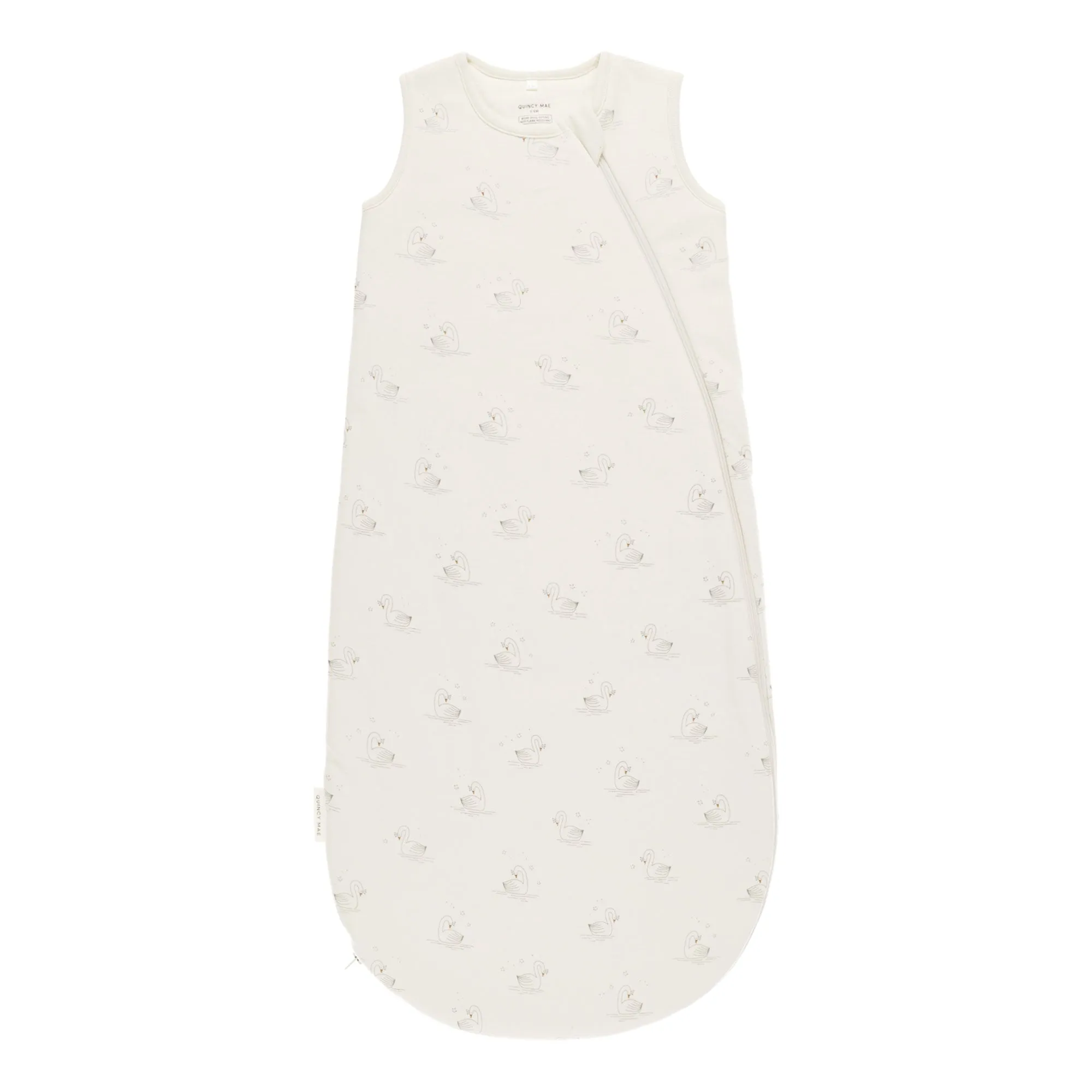 Jersey Sleep Bag - Swans - Ivory - FINAL SALE