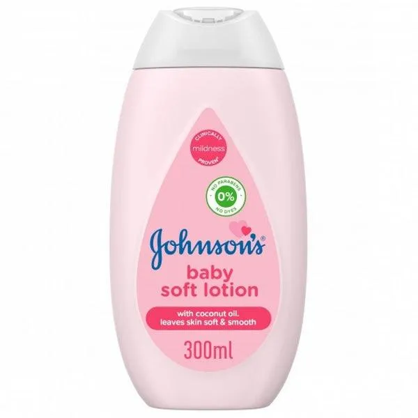 JOHNSONS BABY SOFT LOTION 300ML