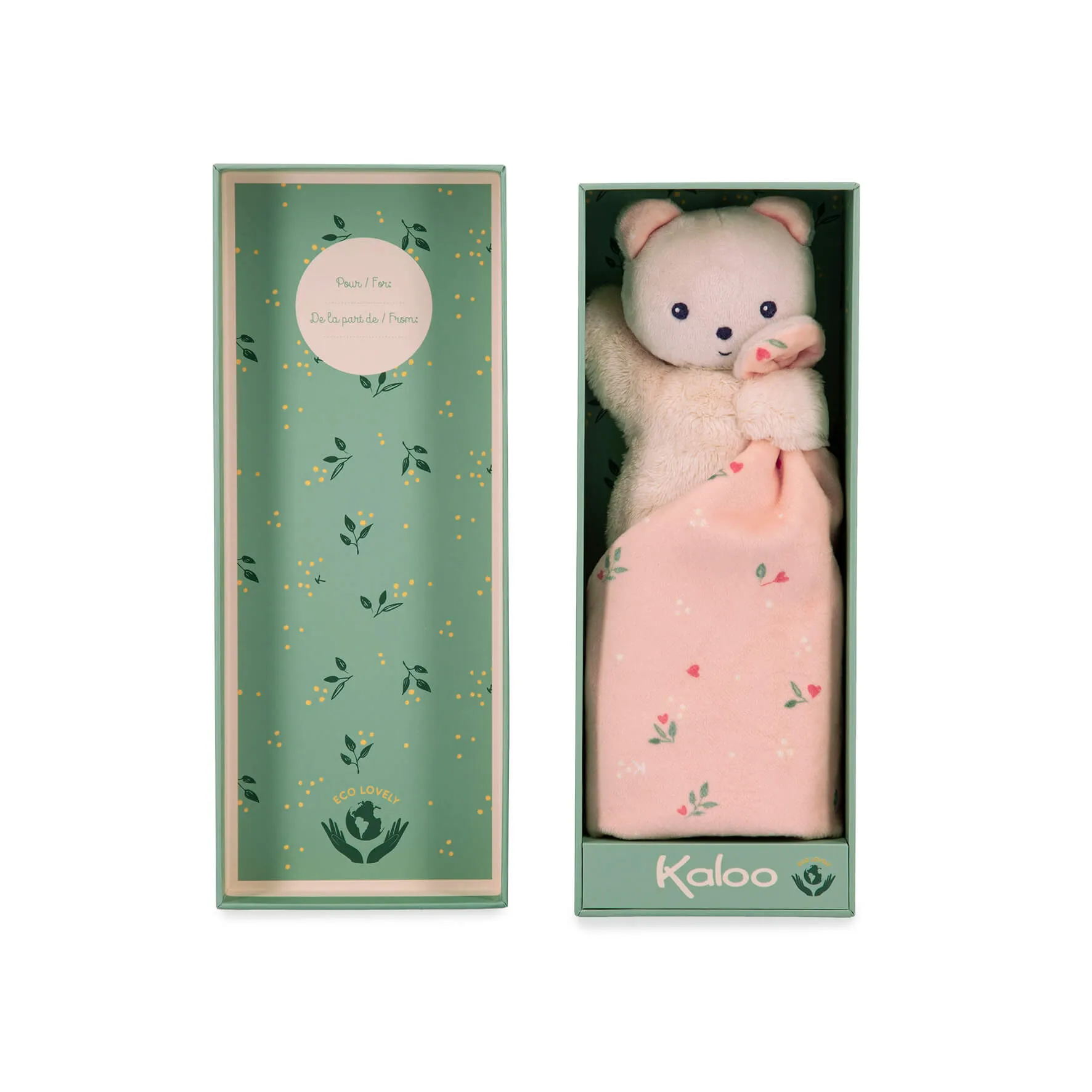 Kaloo Leaves of Love Bear Doudou