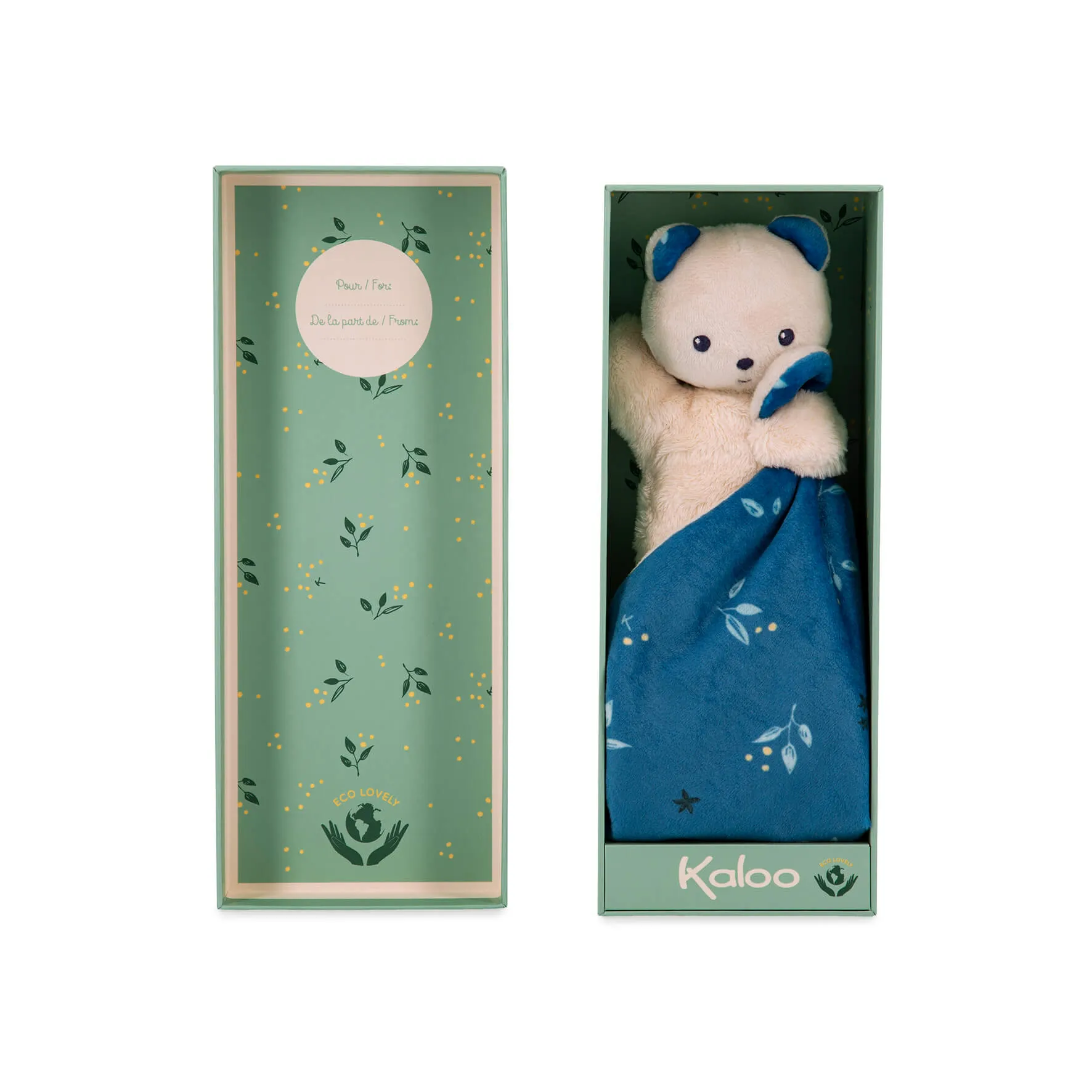 Kaloo Night Owl Bear Doudou