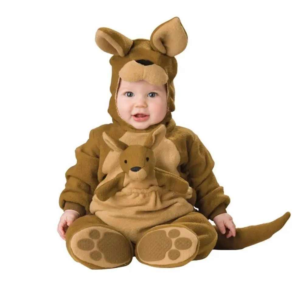 Kangaroo Kigurumi Baby Infant Toddler onesies Costumes