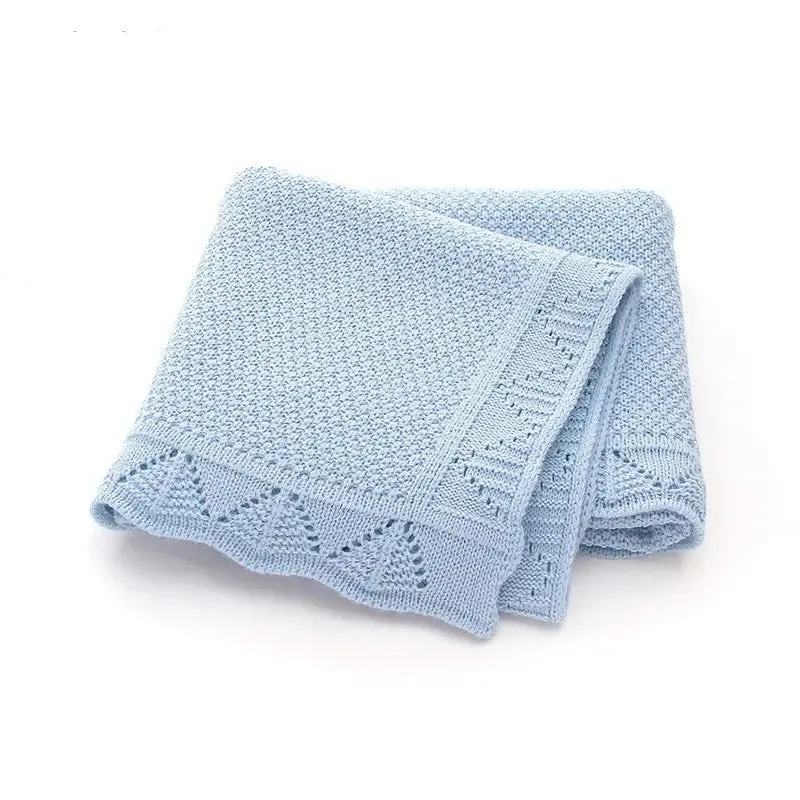 Knitted Waterproof Baby Blanket