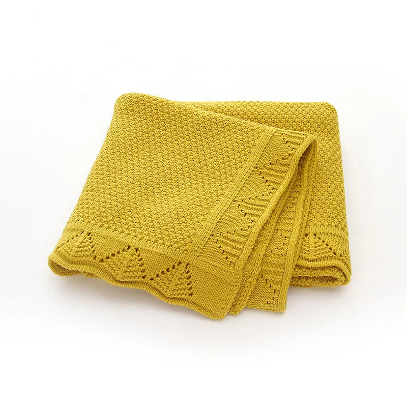 Knitted Waterproof Baby Blanket