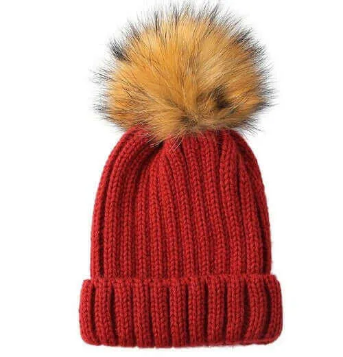 Knitted Winter Kids Hat