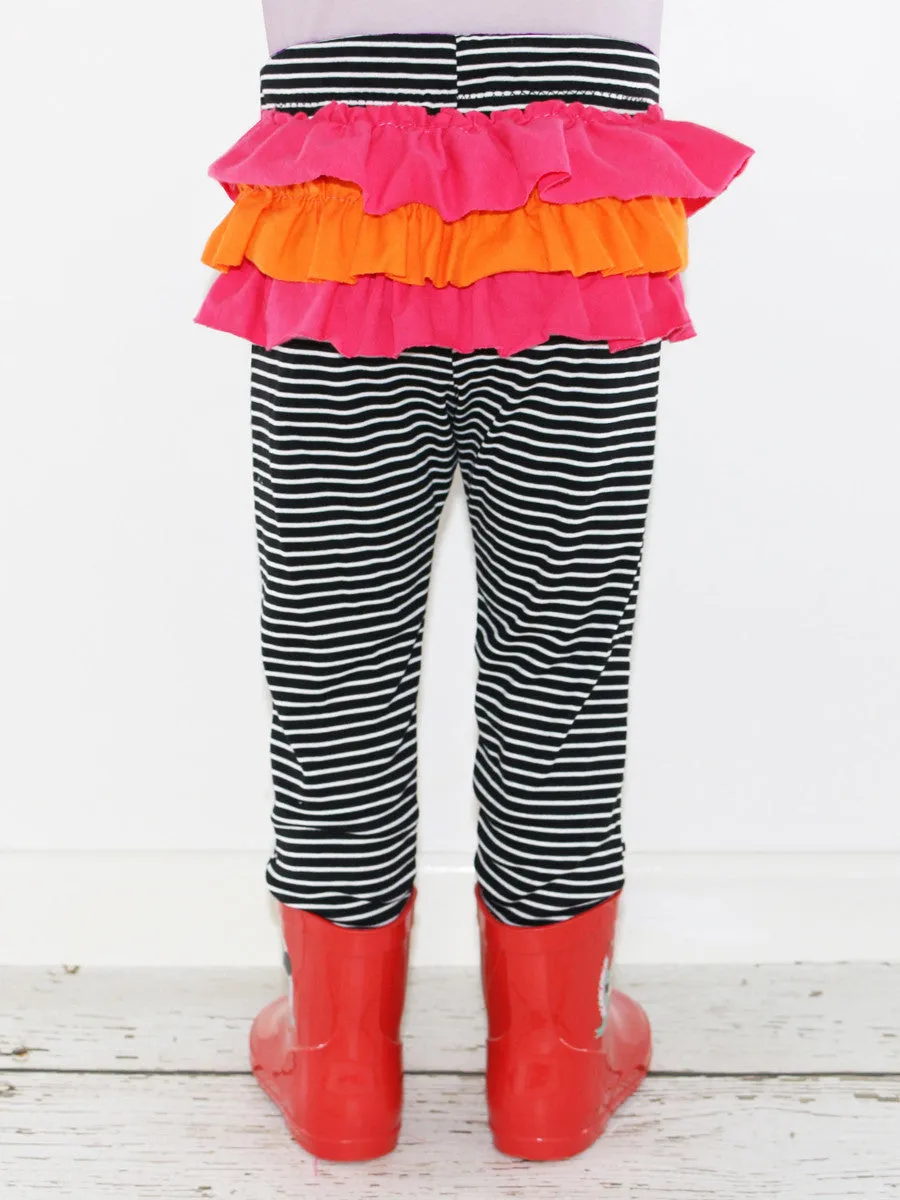 Leggings Sewing Pattern - RUFFLED