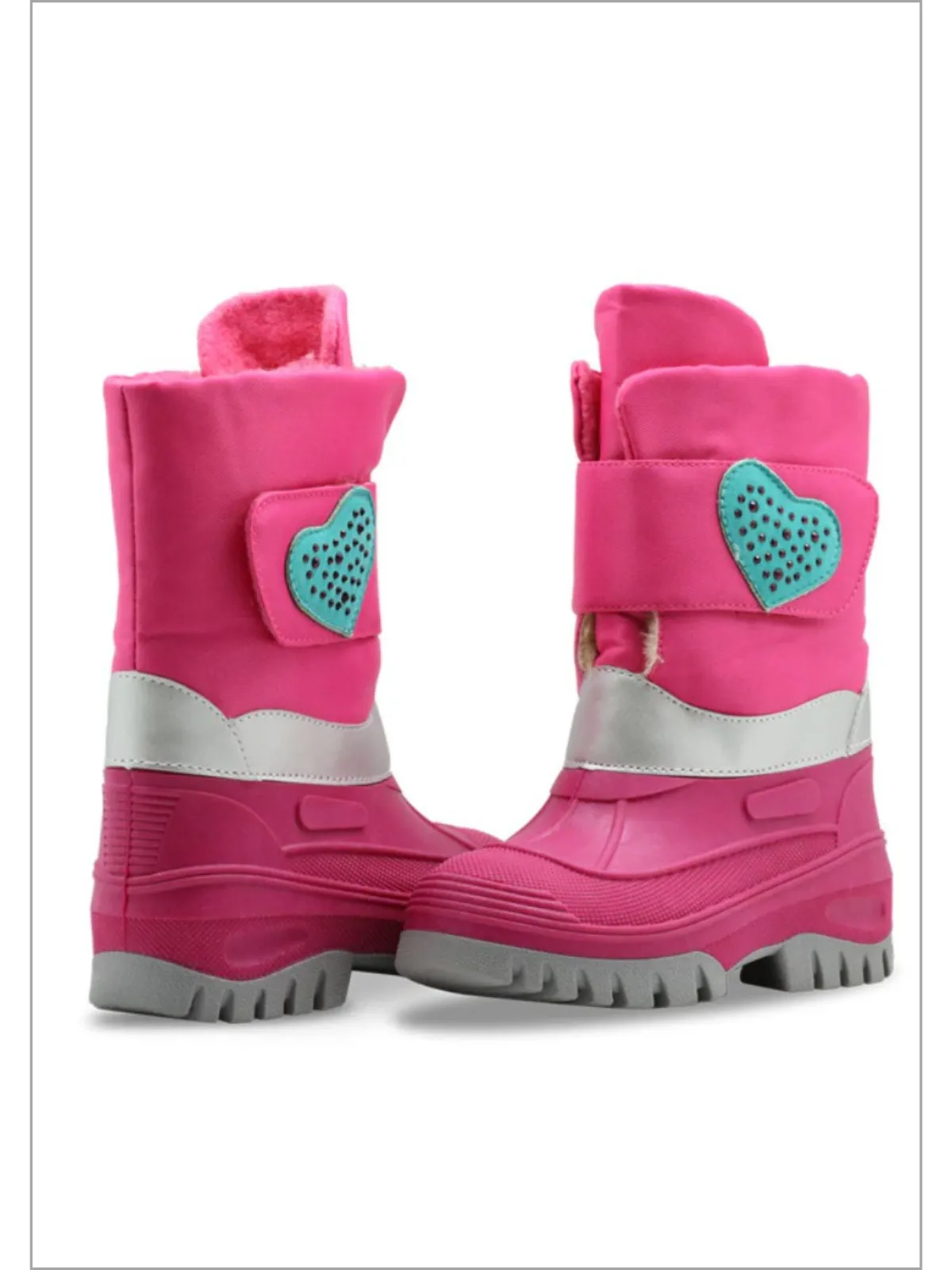 Lovable Steps Velcro Winter Boots by Liv and Mia