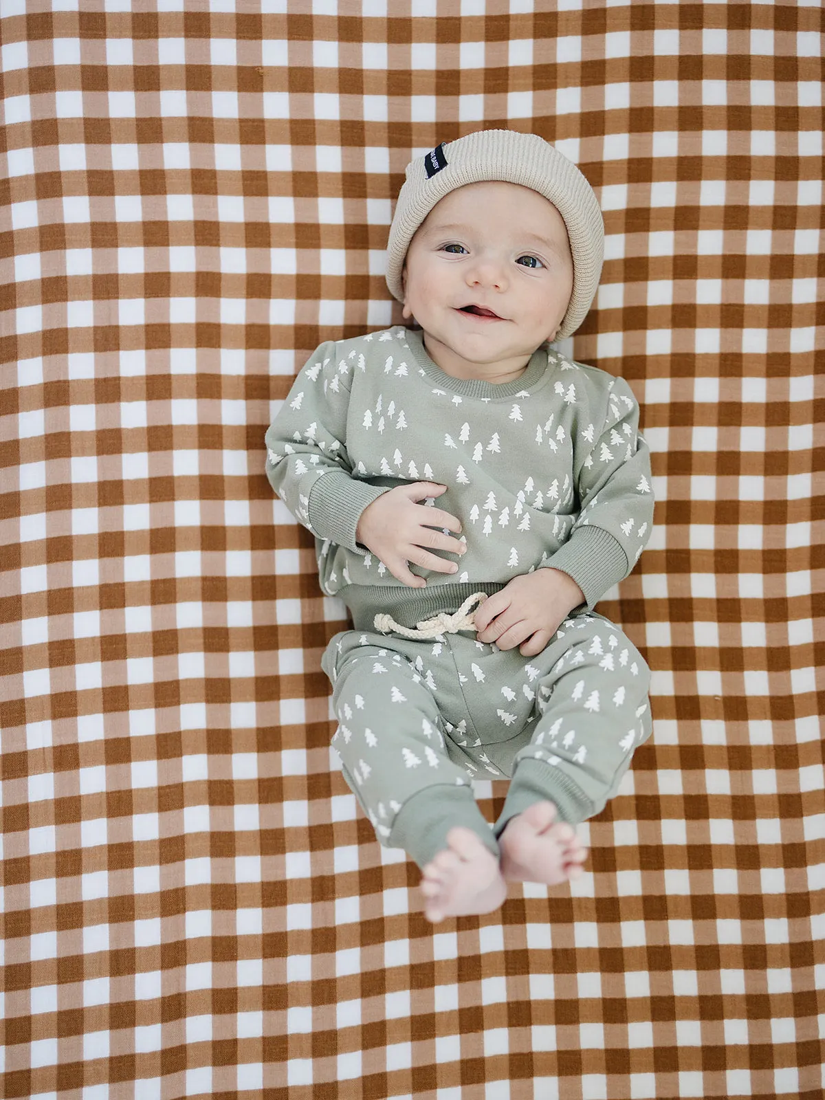 Mebie Baby Beanie - Oatmeal