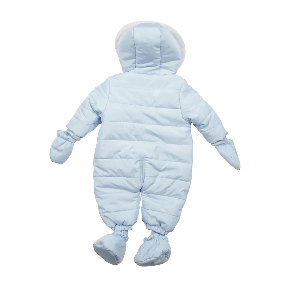 Mintini - light blue snowsuit