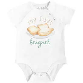 My First Beignet Organic Cotton Onesie